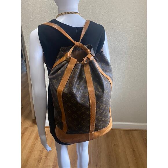 Louis Vuitton Vintage Randonnee Monogram Bag Backpack - Picture 2 of 15